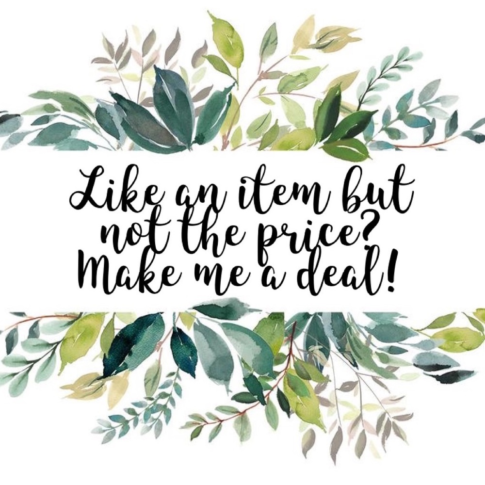 All reasonable offers will be accepted! 🌿🍃